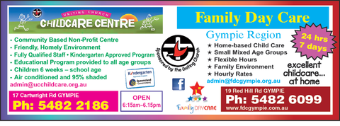 Family Day Care?Gympie Region - Gold Coast Child Care 2