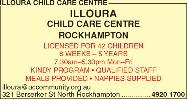 Illoura Child Care Centre - Gold Coast Child Care 1