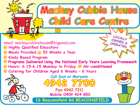 Mackay Cubbie House Child Care Centre - Gold Coast Child Care 3