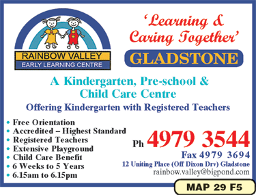 Rainbow Valley Early Learning Centre - Gold Coast Child Care 1